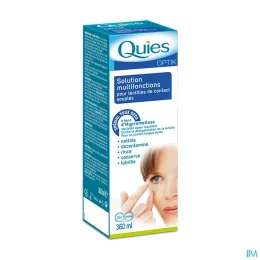 Quies Optik Solution Multifonctions pour Lentilles Souples