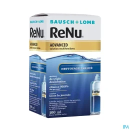 Renu Advanced Solution Multifonctions pour Lentilles de Contact — Flacon 100 mL