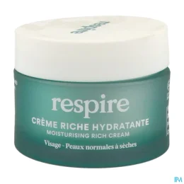 Respire Crème Visage Nourrissante Bio 50ml