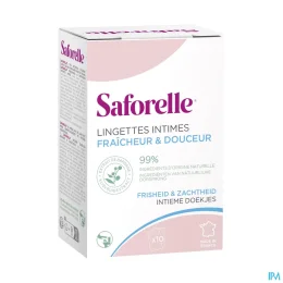 Saforelle Lingettes Intimes