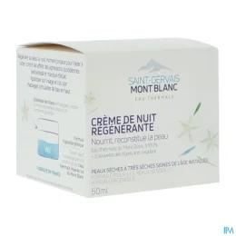 Saint-Gervais Mont Blanc Crème de Nuit Régénérante
