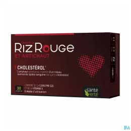 Santé Verte Levure de Riz Rouge