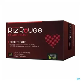 Santé Verte Levure de Riz Rouge — 60 Comprimés