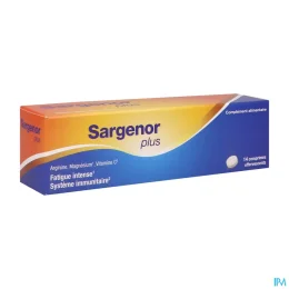 SARGENOR PLUS Fatigue Intense - 14 Comprimes Effervescents