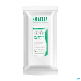 Saugella Antiseptique Naturel — Paquet de 15 Lingettes