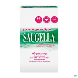 Saugella Cotton Touch Protège-Slips — 40 Protège-Slips