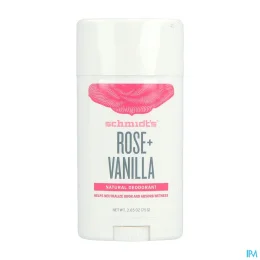 Schmidt's Déodorant Stick — Rose & Vanille
