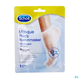 Scholl Masque Pieds Nourrissant Huile de Macadamia