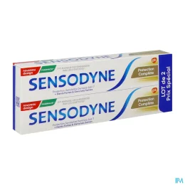 Sensodyne Dentifrice Protection Complète — Lot de 2 Tubes 75 mL