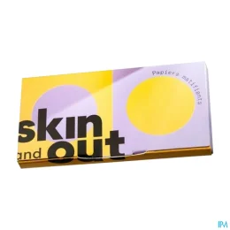 SKIN AND OUT Papier Matifiant - 50 Feuilles