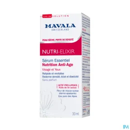 SkinSolution Nutri-Elixir Sérum Essentiel Nutrition Anti-Age 30 ml