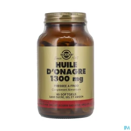 Solgar Huile d'Onagre 1300 mg 60 Gélules