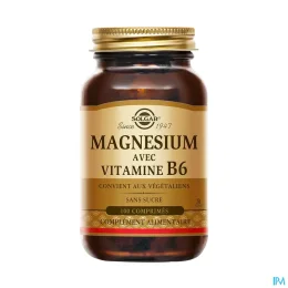 Solgar Magnésium avec Vitamine B6