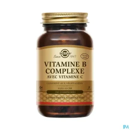 Solgar Vitamine B Complexe Avec Vitamine C