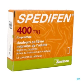 Spedifen 400mg — Boite de 12 Comprimés
