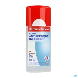 Spray Antiseptique Incolore 100 ml