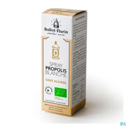 Spray Propolis Blanche Sans Alcool Bio 15 ml