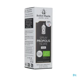 Spray Propolis Noire Bio 15 ml - Complément Alimentaire