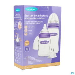 Starter Set Biberons & Tétines Natural Wave