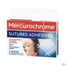 Strips Sutures Adhésives 16 Unités