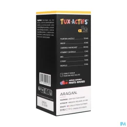 Synactifs Tux Actifs Sirop Toux Bio 3+