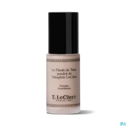 T Leclerc Fond de Teint Fluide Poudre Rose