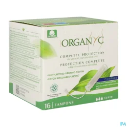 Tampons Organyc — Super - Avec Applicateur