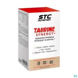 Taurine Synergy+ 90 Gélules Végétales