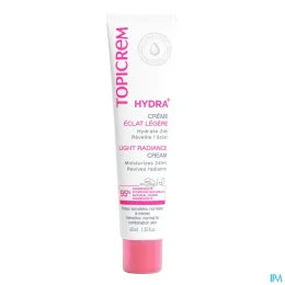 Topicrem Hydra+ Crème Hydratante Éclat
