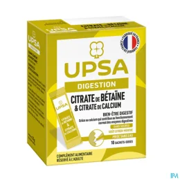 UPSA Digestion Citrate de Bétaïne & Citrate de Calcium