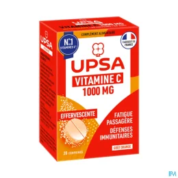 UPSA Vitamine C 1000mg comprimés effervescents