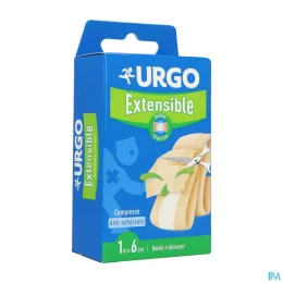 Urgo Extensible Pansements — 1 Bande - 1 m x 6 cm