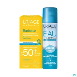 URIAGE Bariésun Crème SPF50+ + Eau thermale