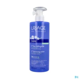 Uriage Bébé 1ere Eau Nettoyante — Flacon-Pompe 500 mL
