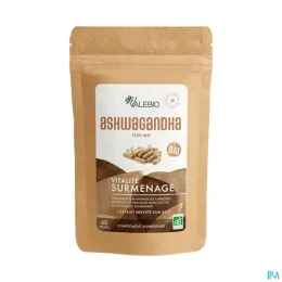 VALEBIO ASHWAGANDHA 1200mg BIO Vitalite Surmenage - 60 Gelules