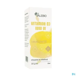 Valebio Vitamine D3 1000 UI 20ml