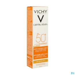 Vichy Capital Soleil Anti-Taches 3-en-1 Soin Quotidien Teinté SPF50+