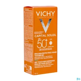 Vichy Capital Soleil Emulsion Toucher Sec Anti-Brillance SPF50