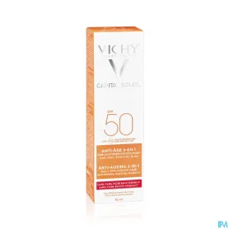 Vichy Capital Soleil Soin Antioxydant Anti-Âge SPF50