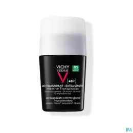 Vichy Homme Déodorant Anti-transpirant 48h Peaux sensibles