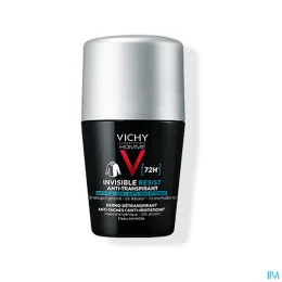 Vichy Homme Déodorant Invisible Resist Dermo Détranspirant 72h