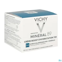 Vichy Minéral 89 Crème Boost d'Hydratation