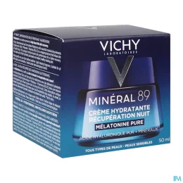 Vichy Minéral 89 Crème Hydratante Récupération Nuit