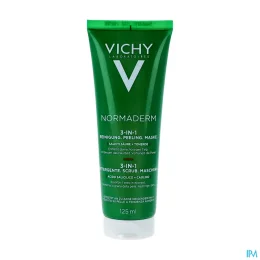 Vichy Normaderm 3en1 Exfoliant + Nettoyant + Masque
