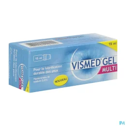 Vismed Gel Multi Lubrification des Yeux