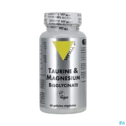 Vit'All+ Taurine & Magnesium Bisglycinate 60 gélules végétales