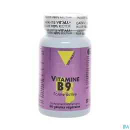Vit'All+ VITAMINE B9 Quatrefolic® 400µg 60 gélules