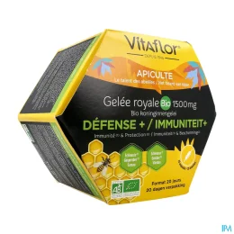 Vitaflor Gelée Royale BIO 1500 mg Défense +