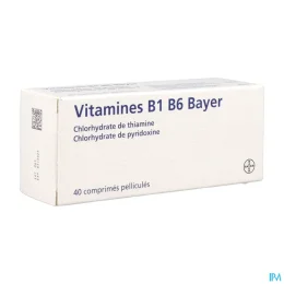 Vitamines B1 B6 Comprimés Bayer