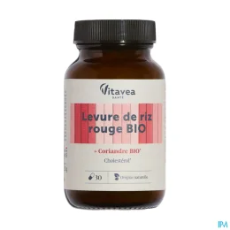 Vitavea les Essentiels Levure Riz Rouge Bio 30GEL